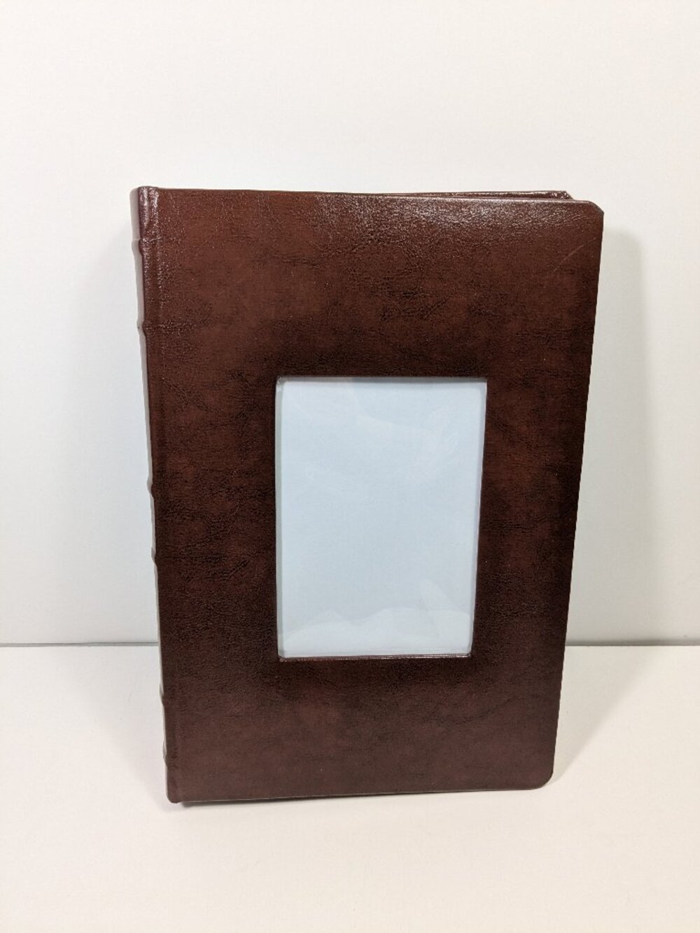 Old Town Brown Bonded Leather Bound Photo Album 300 4x6 Photos Home Memories